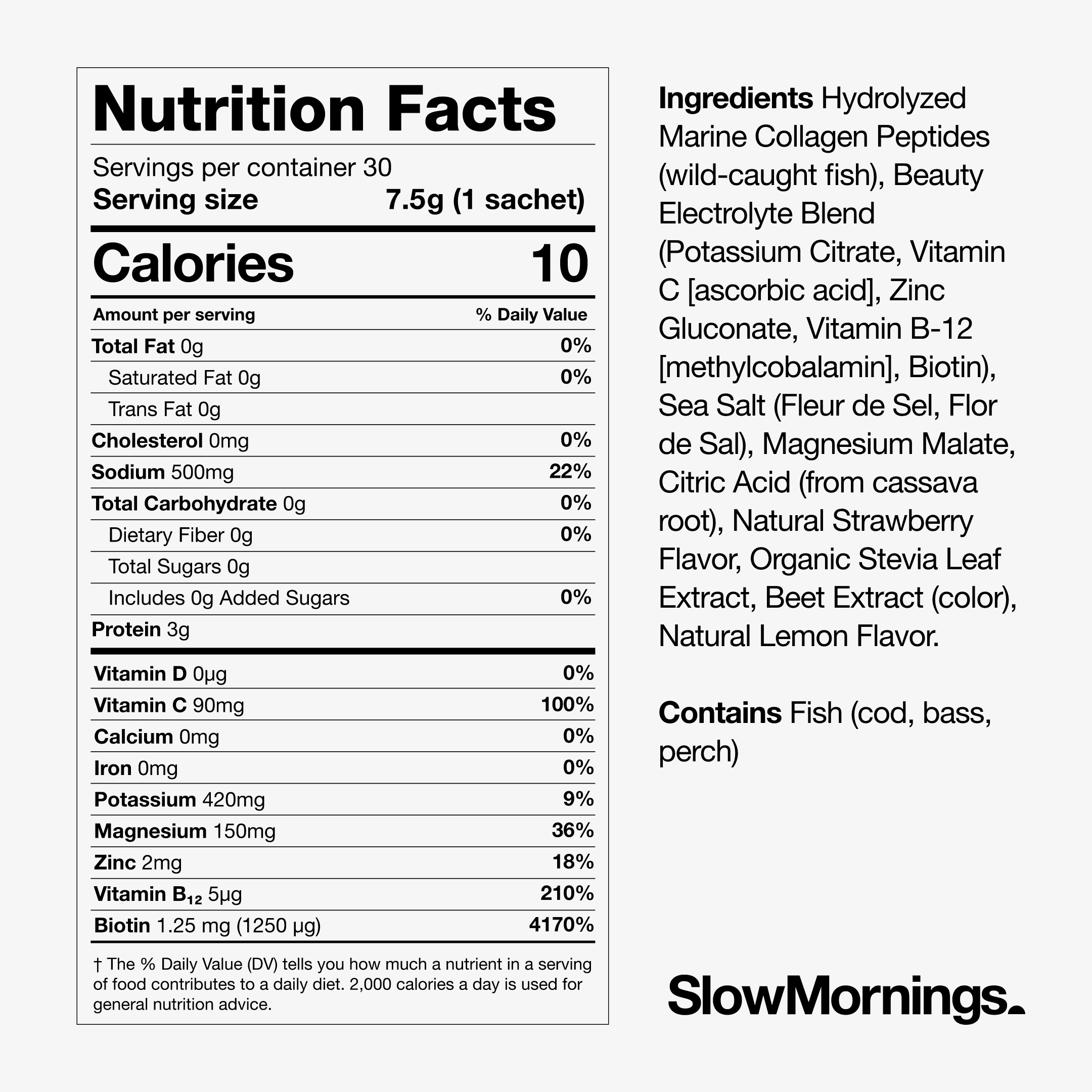 Electrolytes + Collagen Drink Mix